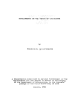 Developments on the theory of chi-square