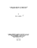 A study of the attitudes of college students in selected phases of child development