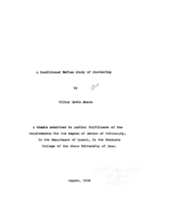 A conditioned reflex study of stuttering