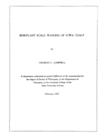 Semi-plant scale washing of Iowa coals