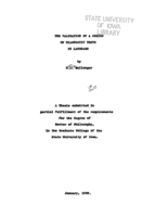 The validation of a series of diagnostic tests in language