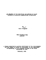 An analysis of the objectives and methods of sales training in American manufacturing enterprises