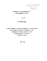 Organization and administration of fire departments in Iowa