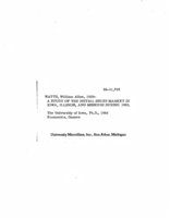 A study of the initial issues market in Iowa, Illinois, and Missouri during 1962