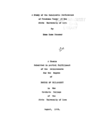 A study of the scholastic performance of freshman women at the State University of Iowa