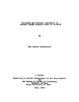 The origin and physical properties of natural bonded molding sands of Illinois