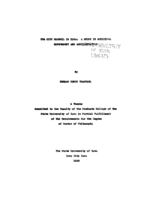 The city council in Iowa: a study in municipal government and administration
