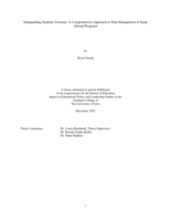 Safeguarding Students Overseas: A Comprehensive Approach to Risk Management in Study Abroad Programs
