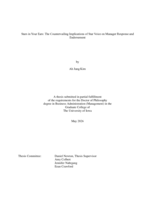 Stars in your ears: the countervailing implications of star voice on manager response and endorsement
