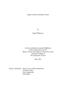 Empty vessels and paper portals