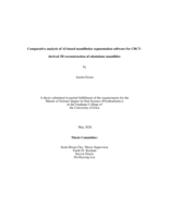 Comparative analysis of AI-based mandibular segmentation software for CBCT-derived 3D reconstruction of edentulous mandibles