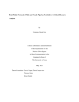 Print media portrayal of male and female Nigerian footballers: a critical discourse analysis