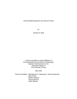 Dorsal striatal dopamine and interval timing
