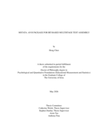 mstATA: an R package for IRT-based multistage test assembly