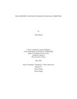 Data-efficient and fault-tolerant exascale computing