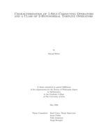 Characterization of λ-Self-commuting operators and a class of 2-hyponormal Toeplitz operators