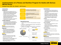 Implementation of a Fitness and Nutrition Program for Adults with Serious Mental Illness