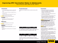 Improving HPV Vaccination Rates in Adolescents