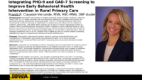 Integrating PHQ-9 and GAD-7 Screening to Improve Early Behavioral Health Intervention in Rural Primary Care