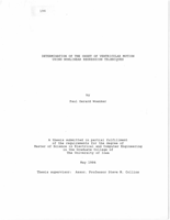 Determination of the onset of ventricular motion using nonlinear regression techniques