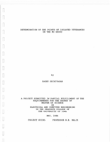 Determination of End Points of Isolated Utterances on the MC 68000