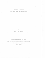 Design of a Program for Graph Entry and Manipulation