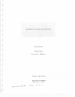 Distribution System & Protection